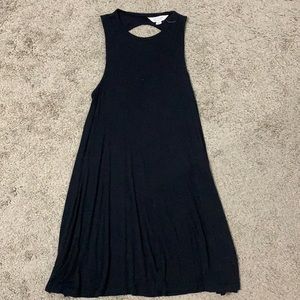 Black tank dress